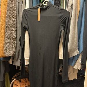NWT SKIMS SOFT LOUNGE TURTLENECK MINI DRESS